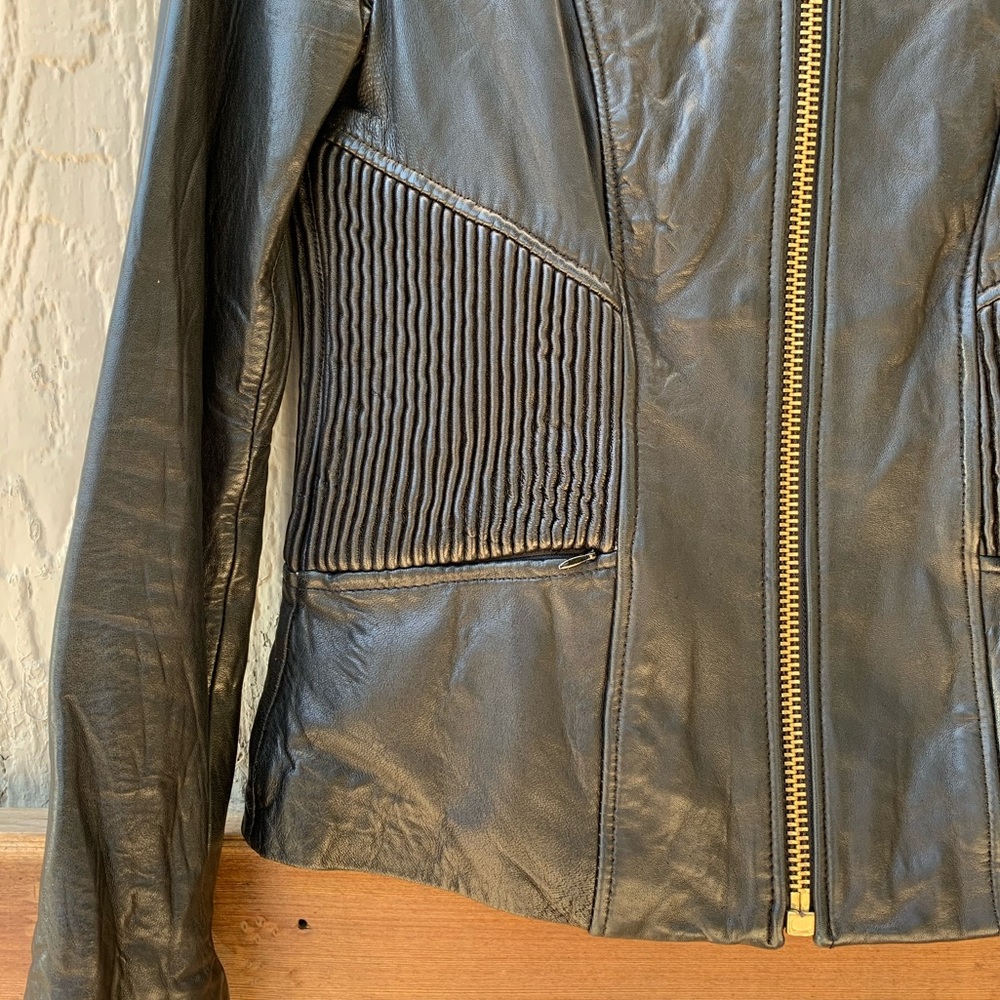 Via Spiga vintage genuine lamb leather jacket - Picture 5 of 16